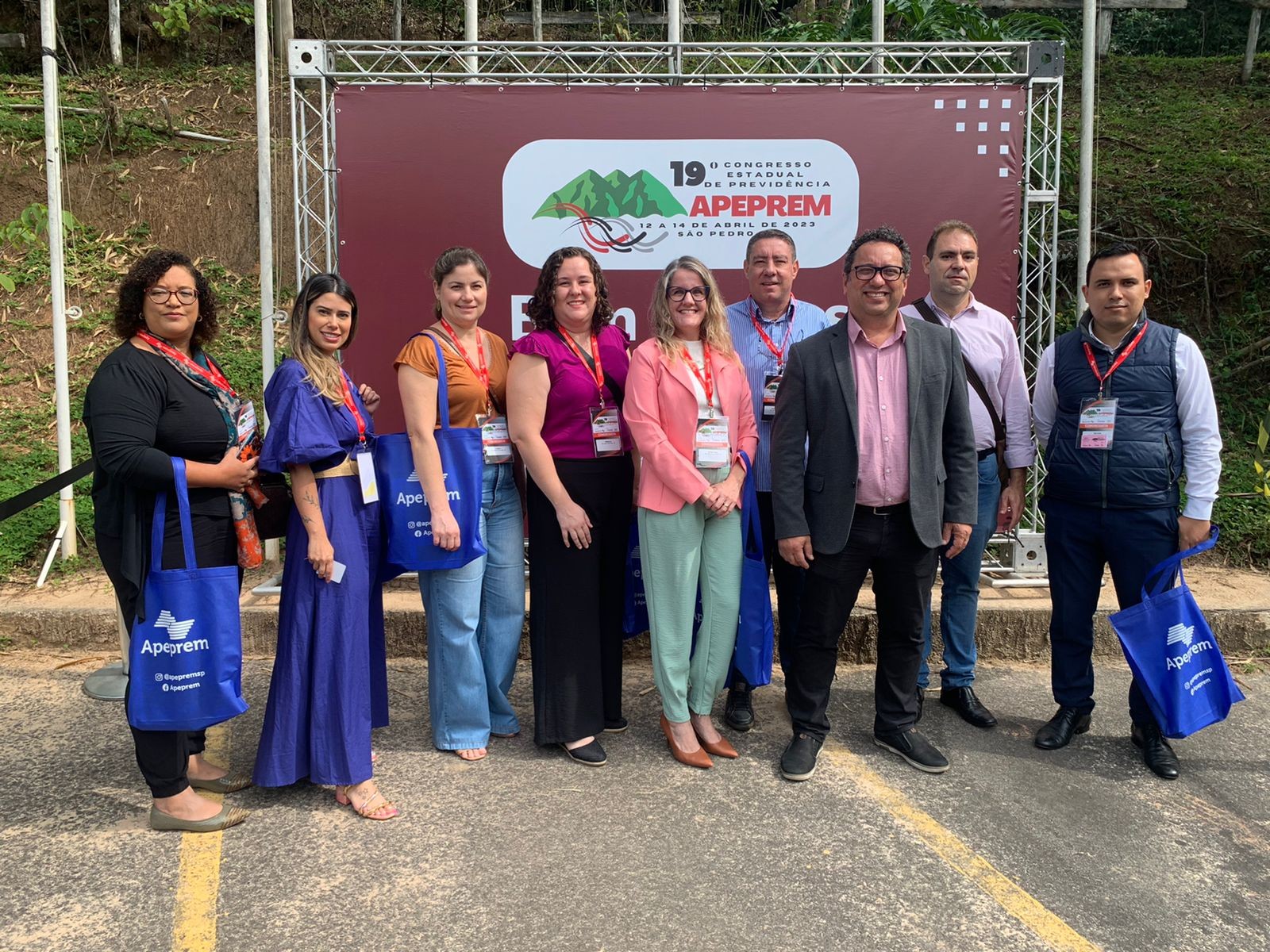 EQUIPE DO SÃO JOÃO PREV  E CONSELHEIROS PARTICIPAM DO 19º CONGRESSO ESTADUAL DA APEPREM